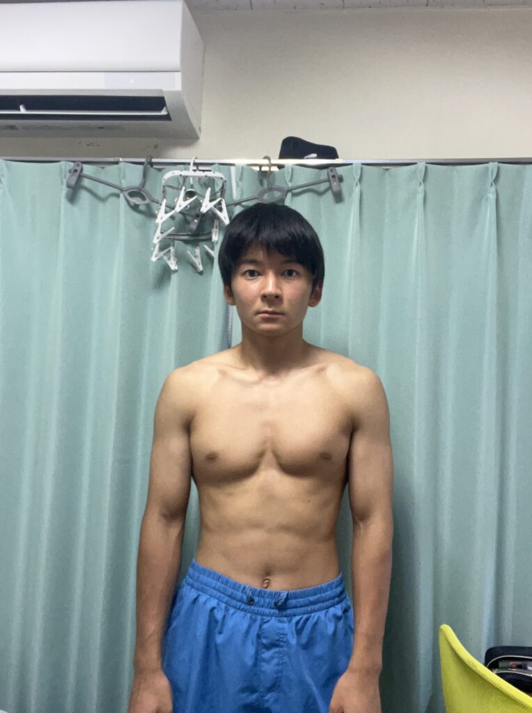 5キロ増量した写真