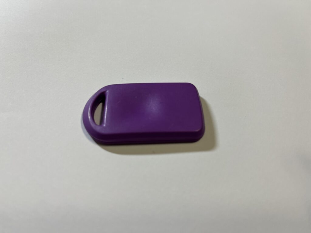 エニタイムフィットネスのセキュリティキーの写真